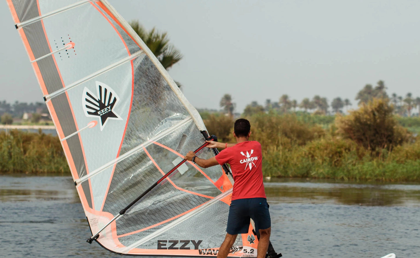 Intro to Windsurfing in the Nile