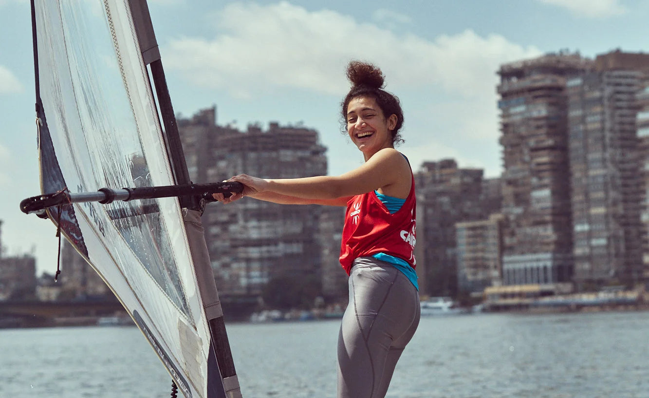 Intro to Windsurfing in the Nile