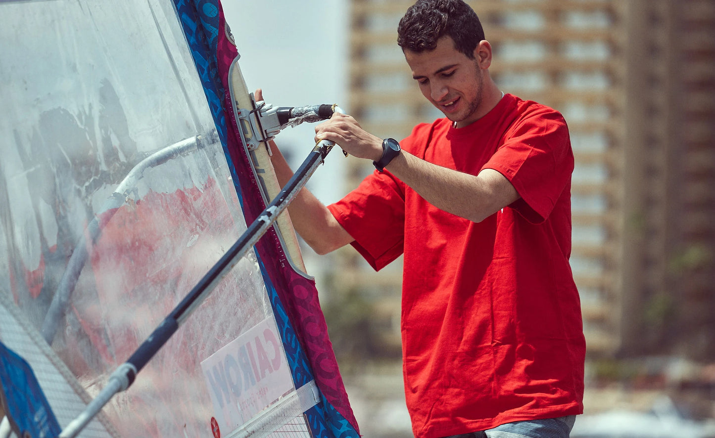 Intro to Windsurfing in the Nile